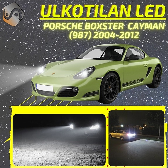 PORSCHE BOXSTER / CAYMAN (987.1 ; Ulkovalojen LED -päivityssarja