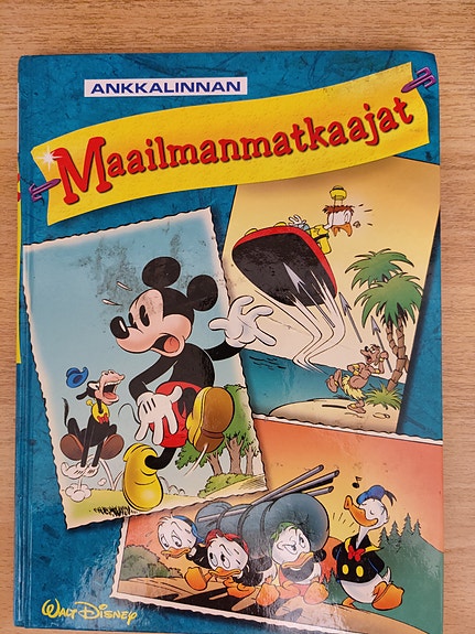 Ankkalinnan maailmanmatkaajat sarjakuvakirja