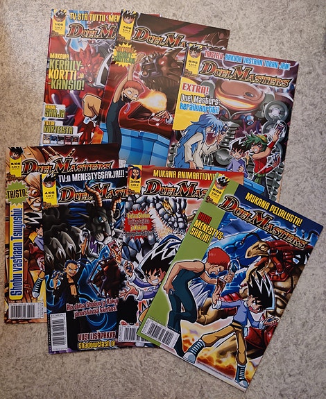 Duel masters lehtiä