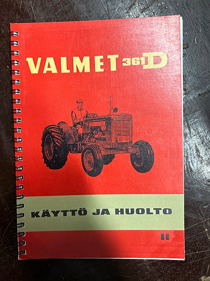 Valmet 361 D Käyttö ja huolto