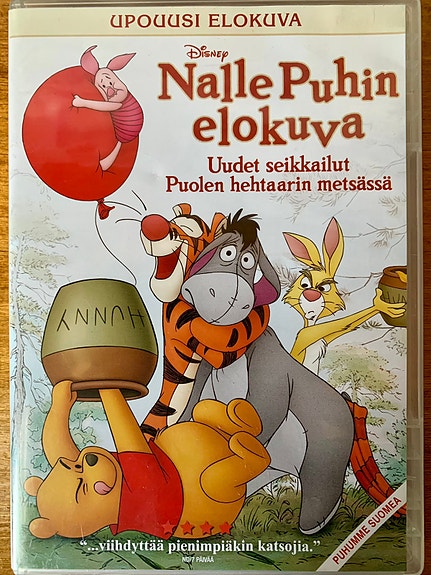 Nalle Puhin elokuva DVD