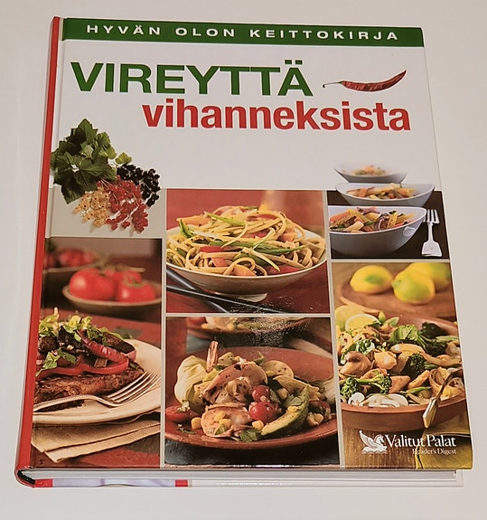 Hyvän olon keittokirja "Vireyttä vihanneksista"