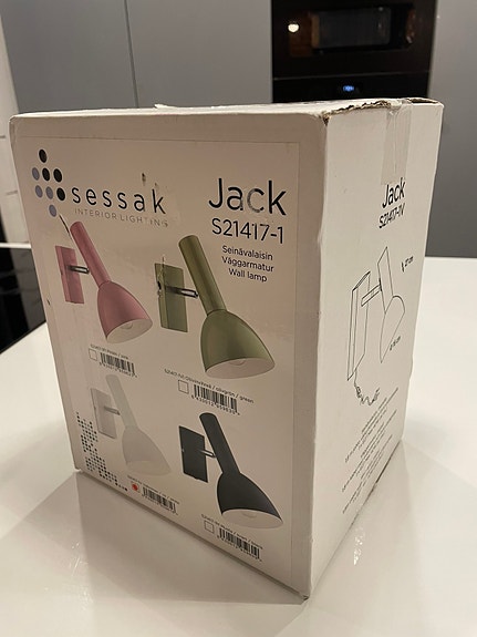 Design seinävalaisin Sessak Jack (käyttämätön)