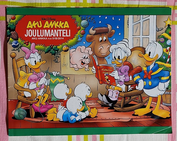 Aku Ankka, Joulumanteli lehti, Tarjous !