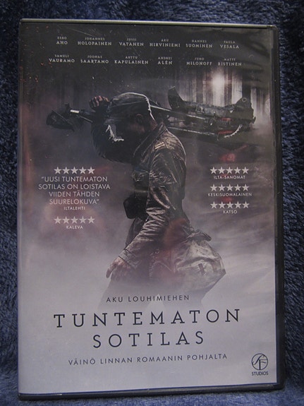 Tuntematon Sotilas dvd
