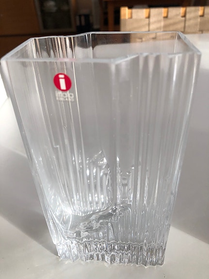 Iittala Sointu Tapio Wirkkala maljakko