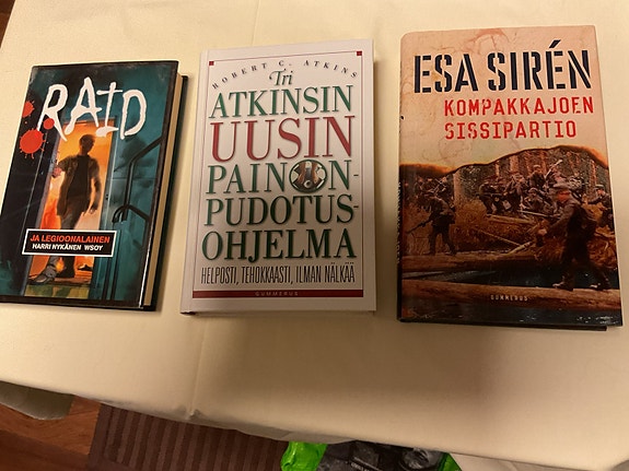 Raid, Atkins ja Esa Siren kirja