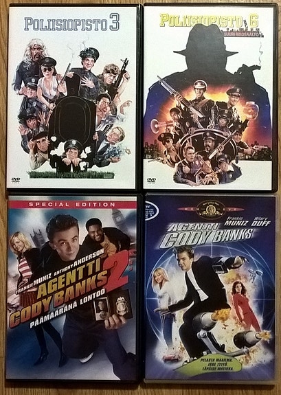 DVD-leffoja