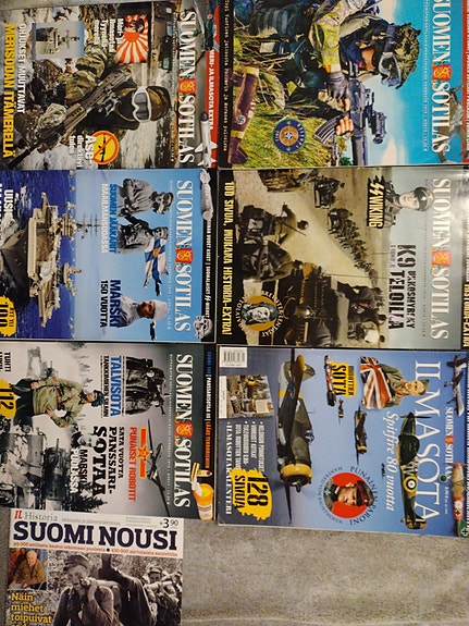 Suomen Sotilas lehden irtonumeroita ym