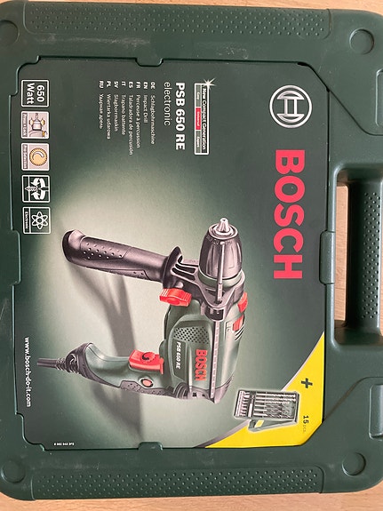 Bosch sähköporakone psb 650RE