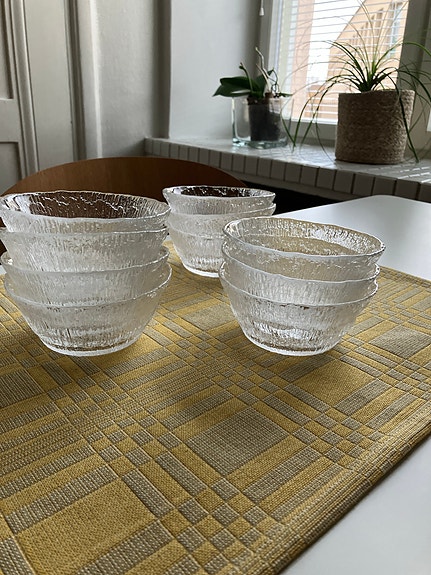 Iittala Solaris jälkiruokakulhot