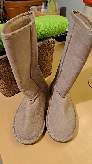 Uudet beiget saappaat Kenkäreposta