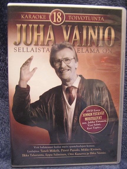 Juha Vainio karaoke dvd