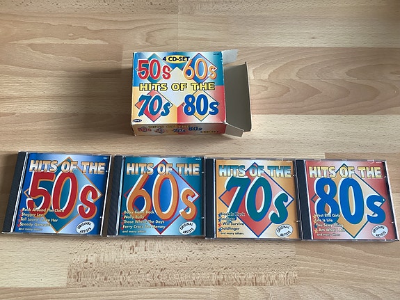 Hits of the 50 s, 60 s, 70 s, 80 s