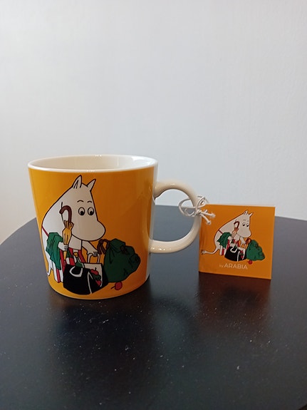 Arabia aprikoosi muumimamma 75 muki