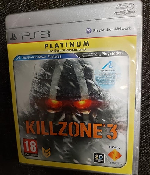 PS3 Killzone 3 platinum