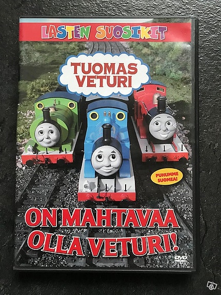 Lasten dvd Tuomas Veturi