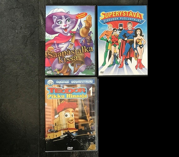 Lasten dvd elokuvia