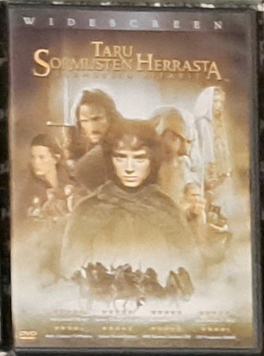 Taru sormusten herrasta sormuksen ritarit dvd