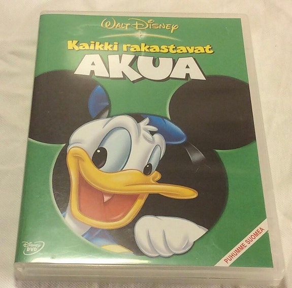 Kaikki rakastavat Akua -dvd