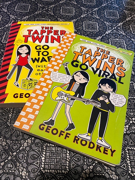 The Tapper Twins kirjat (English)