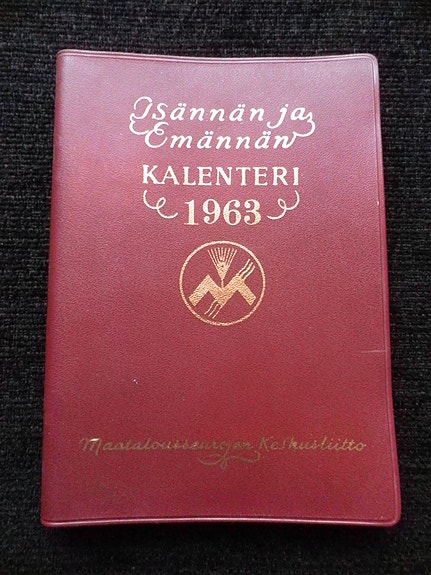 Emännän ja isännän kalenteri 1963