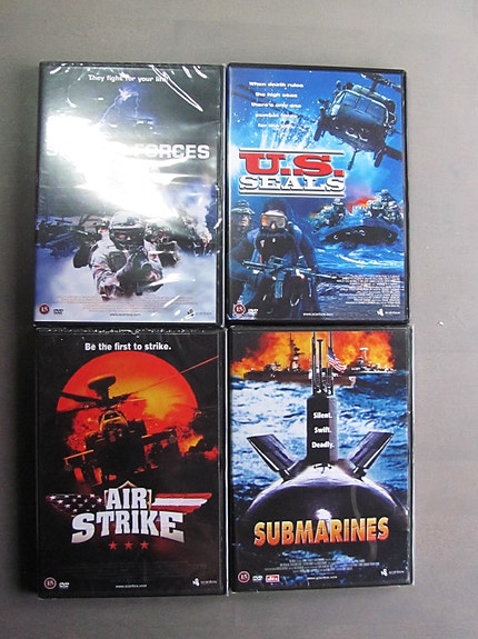 5 toiminta elokuvaa DVD *UUSIA