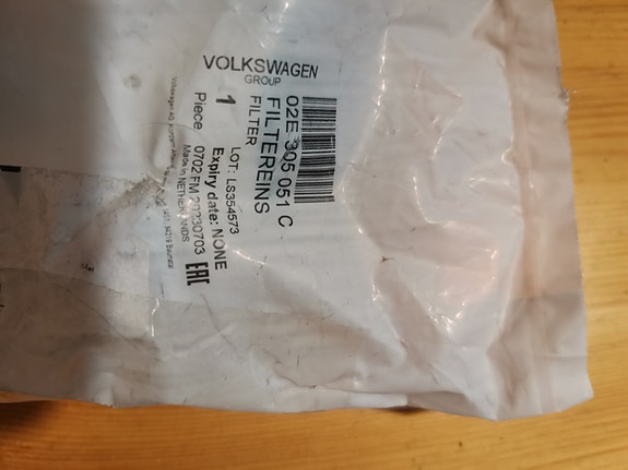 Dsg vaihteiston öljynsuodatin