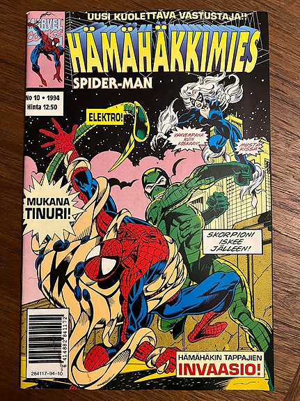 Hämähäkkimies spiderman spider-man sarjakuvalehti sarjakuva
