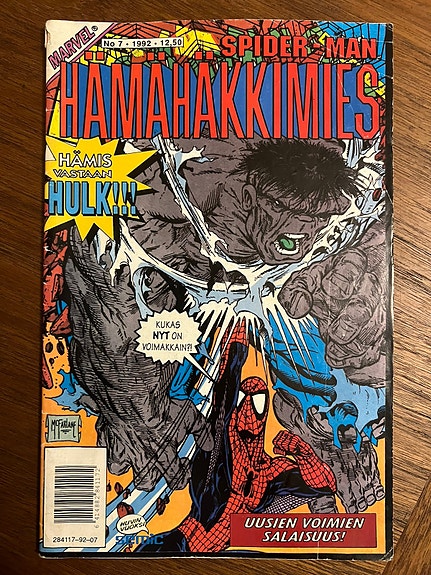 Hämähäkkimies spiderman spider-man sarjakuvalehti sarjakuva