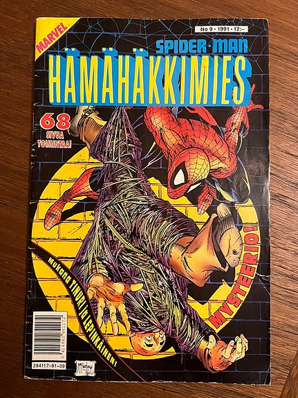 Hämähäkkimies Spider-man spiderman sarjakuvalehti sarjakuva