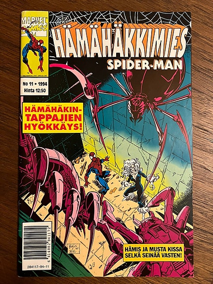 Hämähäkkimies spiderman spider-man sarjakuvalehti sarjakuva