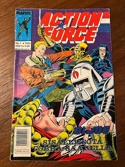 Action Force GI.Joe Sarjakuvalehti