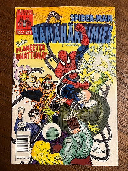 Hämähäkkimies spiderman spider-man sarjakuvalehti sarjakuva