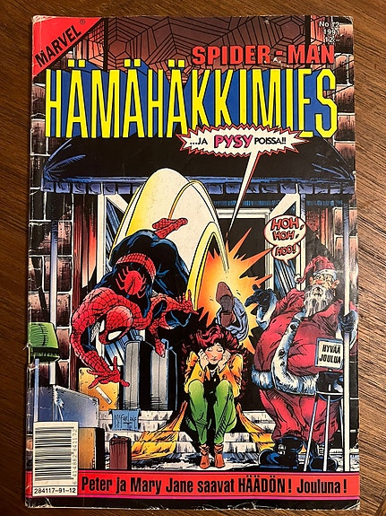Hämähäkkimies Spider-man spiderman sarjakuvalehti sarjakuva