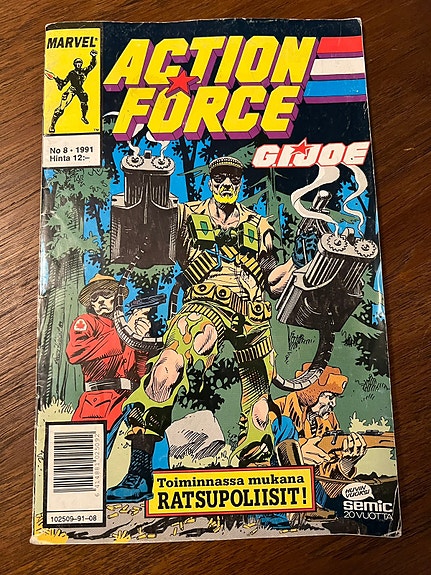 Action Force G.I.Joe sarjakuvalehti