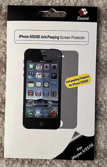 Näytönsuojakalvo iPhone 5/5S/SE