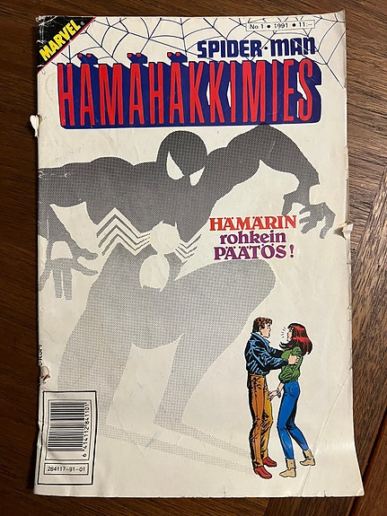Hämähäkkimies spiderman spider-man sarjakuvalehti sarjakuva