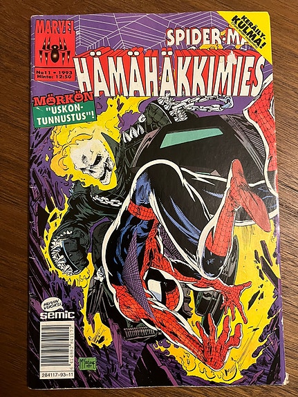Hämähäkkimies spiderman spider-man sarjakuvalehti sarjakuva