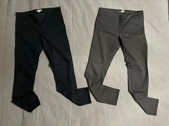 2 farkkulegginsit
