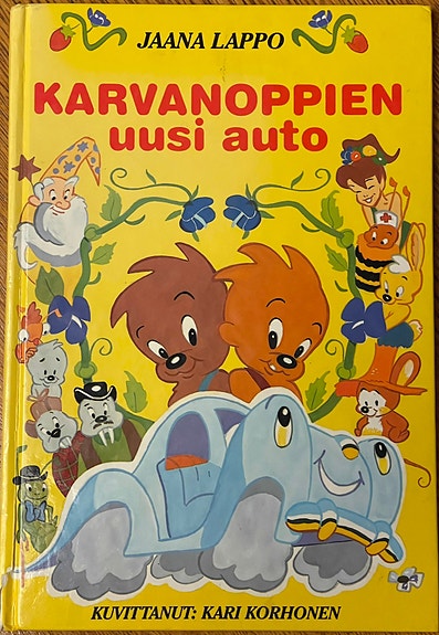 Karvanoppien uusi auto (o) Jaana Lappo Kirjasarja: Kuukauden kirja, osa 258