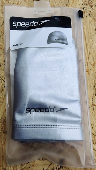 Speedo Pace Cap, uimalakki, hopea, ei käytetty
