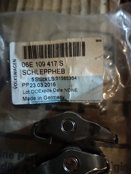 Rullakeinuvipu 6kpl VAG  2.0 TFSI