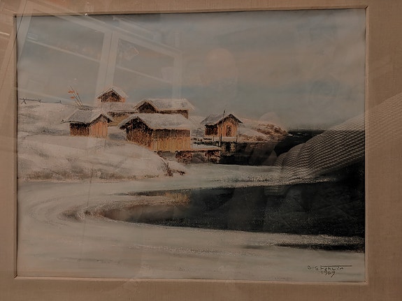 Taulu Bror Gösta Fohlin Porvoon saaristo