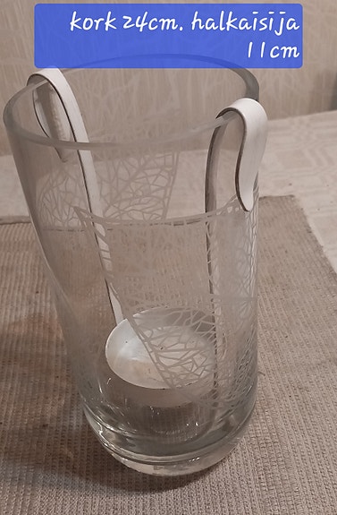 Pentik tuikku/kynttilälyhty. Maljakko