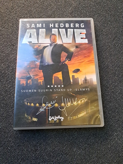 Sami Hedberg Alive DVD nimmarilla