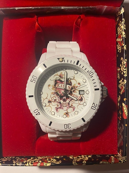 Ed Hardy valkoinen kello