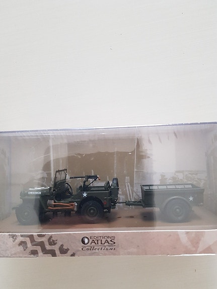 Pienoismalli Jeep Willys MB