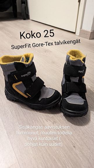 Gore-Tex talvikengät , SuperFit, 25