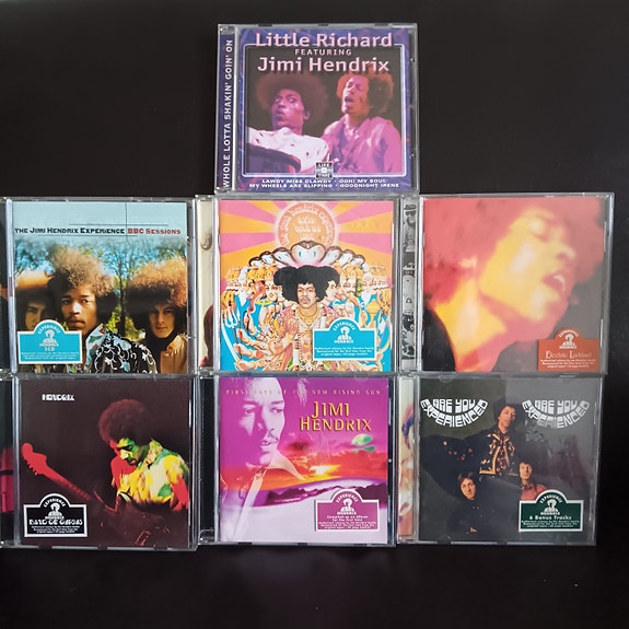 Jimi Hendrix cd x7